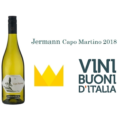 The Crown of the Guide Vini Buoni d'Italia for our Capo Martino 2018,  the highest recognition!