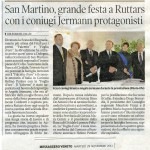 Falcetto d’Oro 2011 ai fondatori della Cantina Jermann