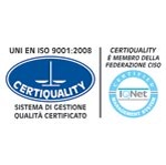 Conseguita certificazione di qualità UNI EN ISO