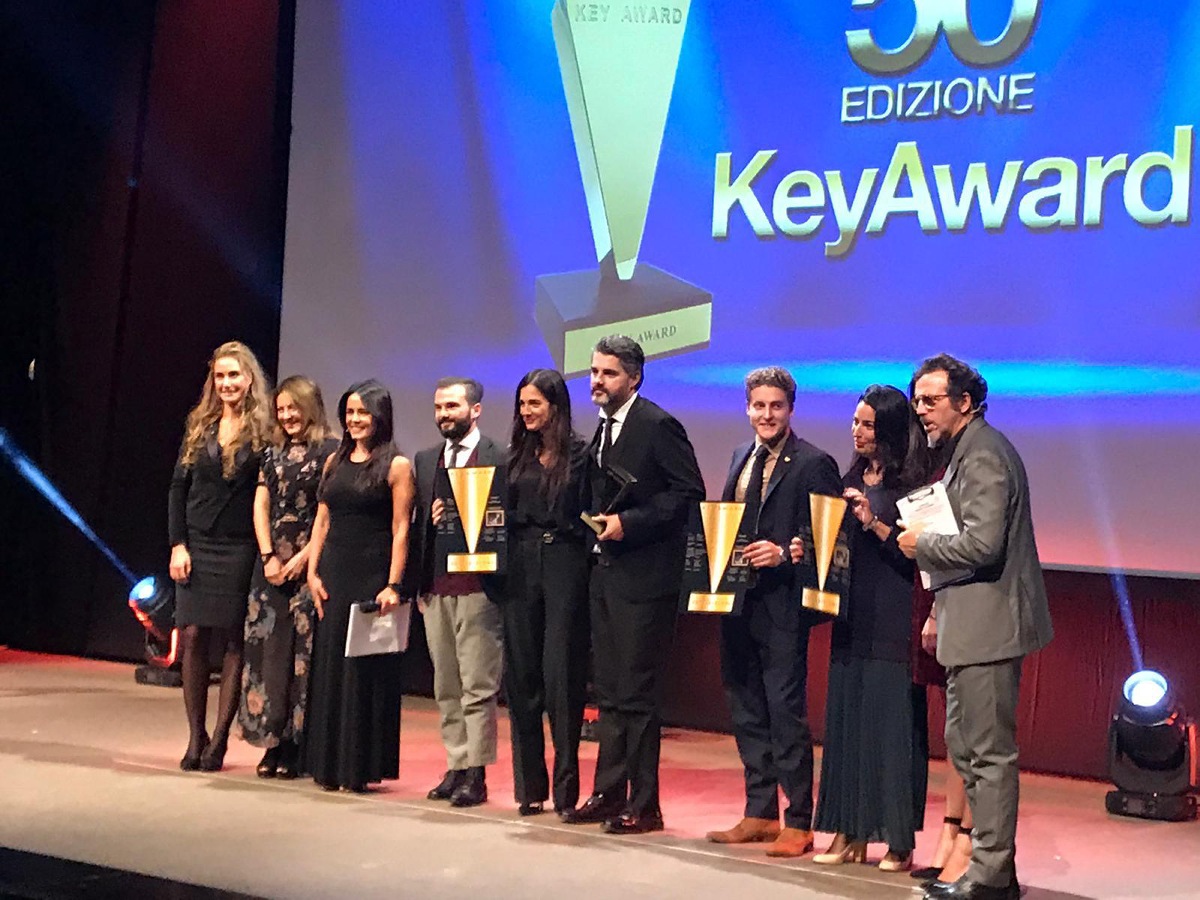 JERMANN GREETED WITH A “ROAR” OF APPLAUSES AT THE KEY AWARD 2018!
