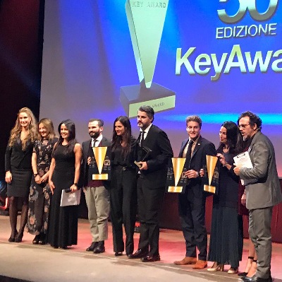 JERMANN:TEMPESTA DI APPLAUSI AL KEY AWARD 2018!